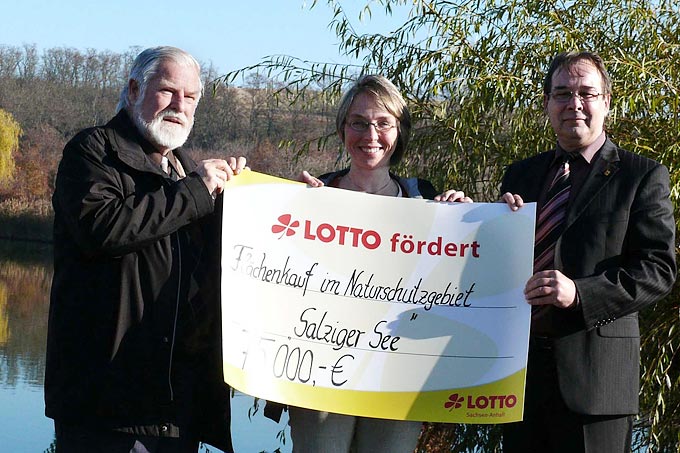 Lotto-Toto Sachsen-Anhalt fördert den Flächenkauf mit 75.000€ - Foto: Christian Unselt