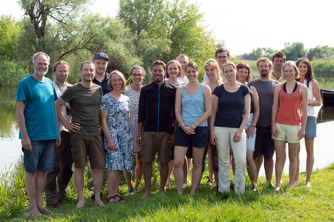 Das Team der NABU-Stiftung - Foto: Stefan Schwill